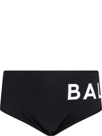 Balmain Black Swimsuit For Boy