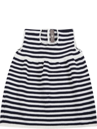 Little Bear Multicolor Dress For Baby Girl