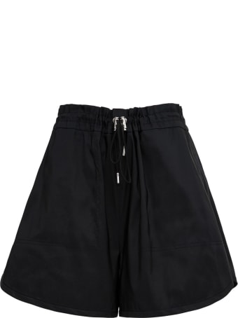 Alexander McQueen Exploded Black Bermuda Shorts