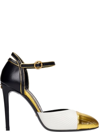 Gucci Sandals In White Leather
