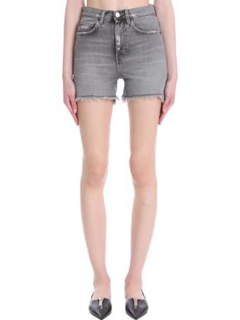 Haikure Ibiza Shorts In Grey Denim
