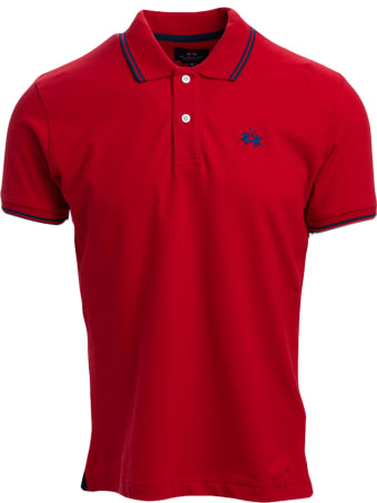 La Martina La Martina Cotton Blend Polo Shirt