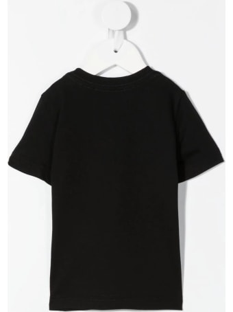 Dsquared2 Newborn Black D2kids Rainbow Logo T-shirt