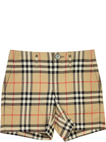 Burberry Tristen - Vintage Check Cotton Tailored Shorts