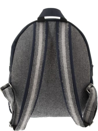 Brunello Cucinelli Wool Backpack With Print