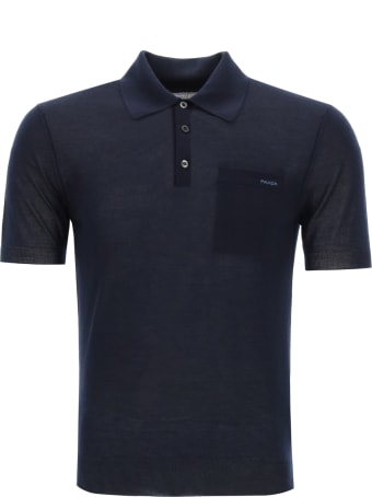 Prada Cashmere Polo Shirt