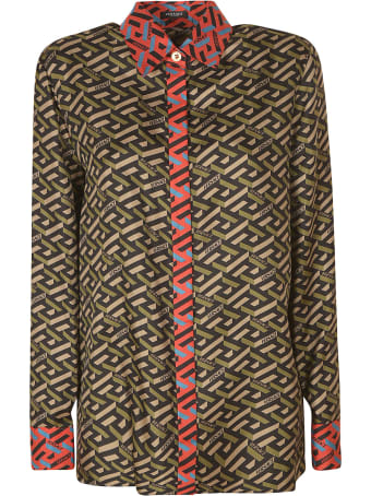 Versace All-over Printed Shirt