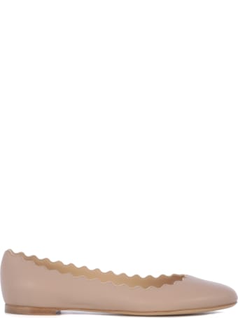 Chloé Scalloped Details Low