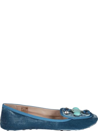 Car Shoe Crystal Embellished Slippers