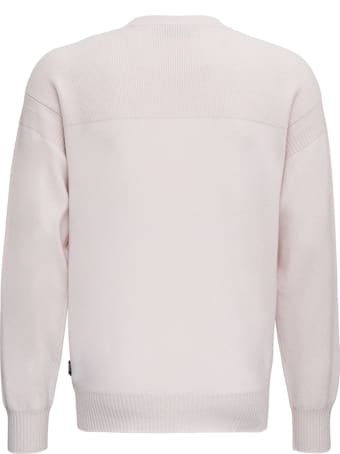 Z Zegna Beige Cashmere Crew Neck Sweater