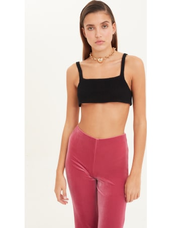 Antonella Rizza Top Bralette Liht Black