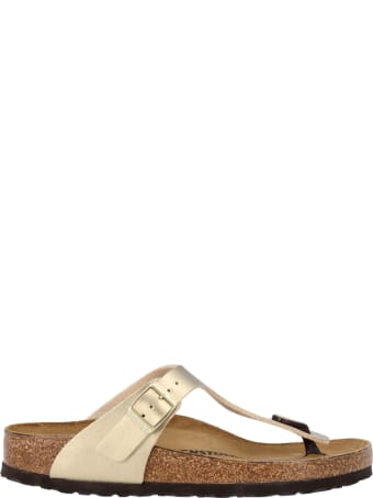 Birkenstock Gizeh Gold Birko-flor