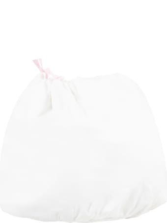 Little Bear White Bag For Baby Girl