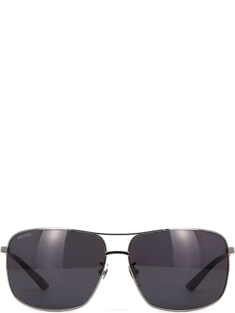 Gucci Gucci Gg0065sk Ruthenium Sunglasses