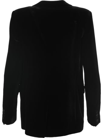 Saint Laurent 1 Btn Tuxed Jacket Velour