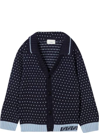 Fendi Baby Blue Cardigan