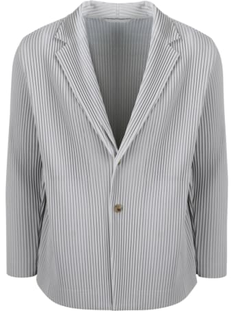 Homme Plissé Issey Miyake Unstructured Pleated Blazer