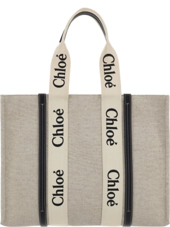 Chloé X Mifuko Woody Large Tote Bag