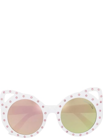 Monnalisa White Sunglasses