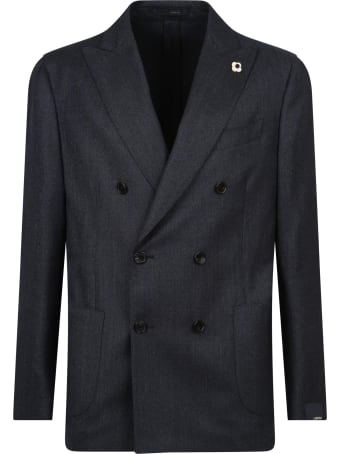 Lardini Double-breasted Suit