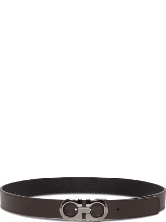Salvatore Ferragamo Double Hook Reversible Belt