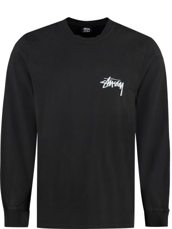 Stussy Spring Weeds Pigment Dyed Long Sleeve T-shirt