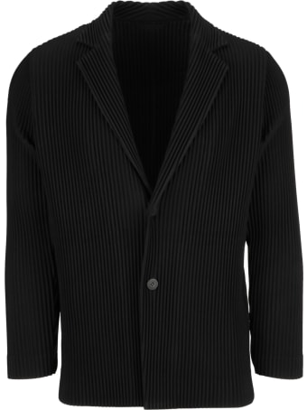 Issey Miyake Unstructured Pleated Blazer