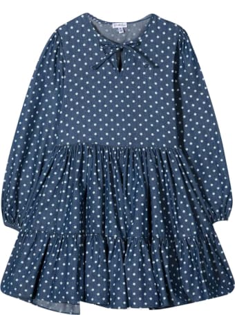Piccola Ludo Polka Dot Dress