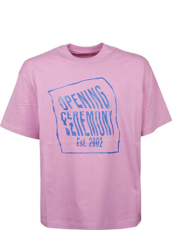 Opening Ceremony T-shirt Warped Logo Regular