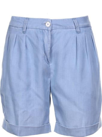Re-HasH Bermuda Shorts Blue