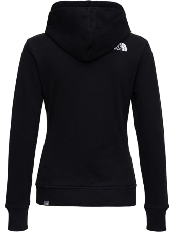 The North Face Black Jersey Hoodie With Print