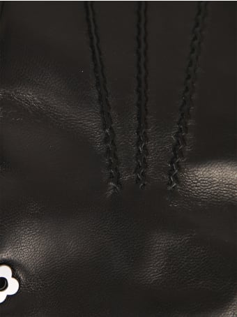 Lardini Guanti Pelle Nero