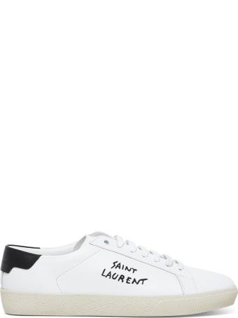 Saint Laurent Court Classic Sl Leather Sneakers