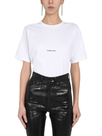Saint Laurent Crew Neck T-shirt