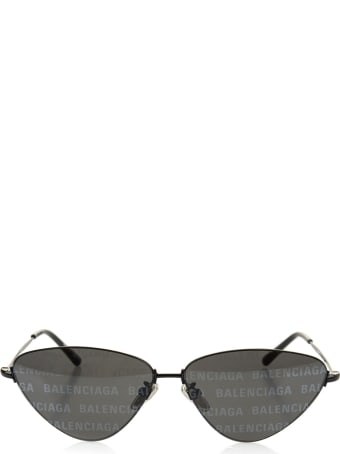 Balenciaga Woman Black Invisible Cat Sunglasses