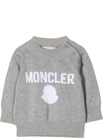 Moncler Gray Baby Girl Sweater