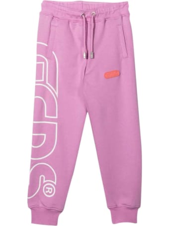GCDS Mini Lilac Teen Jogging Pants