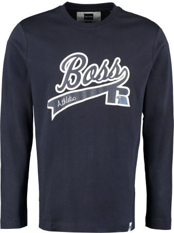 Hugo Boss Boss X Russell Athletic - Logo Cotton T-shirt