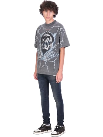 REPRESENT T-shirt In Grey Cotton