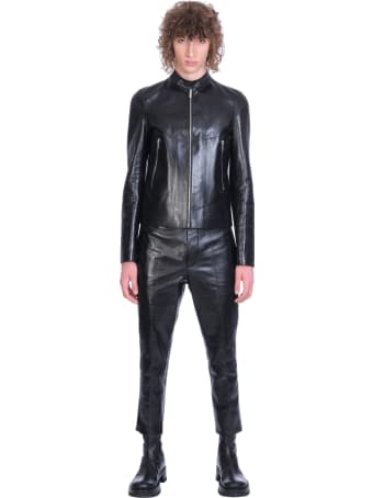 Sapio Pants In Black Leather