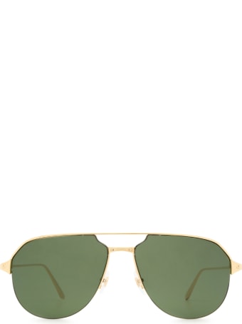 Cartier Eyewear Cartier Ct0229s Gold Sunglasses