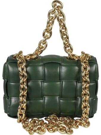 Bottega Veneta Intreccio Chain Shoulder Bag