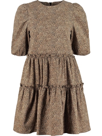 Shrimps Smith Leopard Print Dress