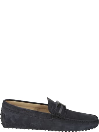 Tod's Logo Plaque Loafers