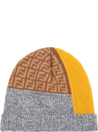 Fendi Multicolor Hat For Baby Boy