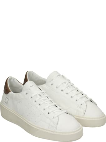 D.A.T.E. Levante Sneakers In White Leather