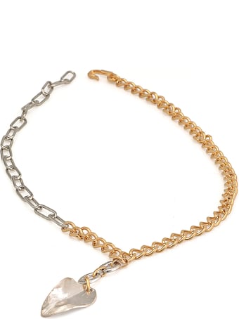Marni Leaf Pendant Necklace