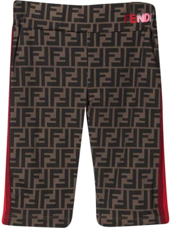 Fendi Zucca Teen Shorts
