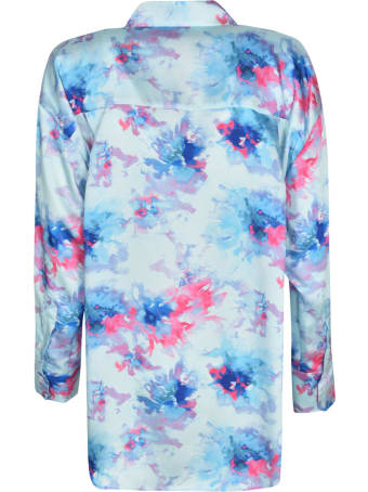 MSGM Floral Printed Shirt