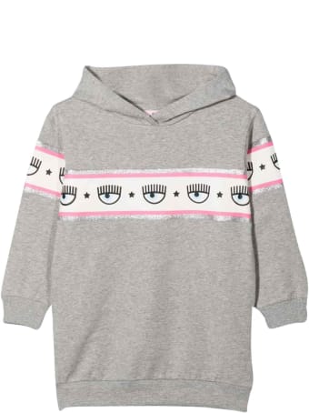 Chiara Ferragni Girl Gray Dress